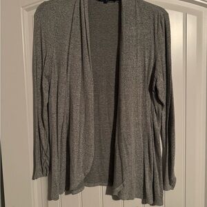 Gray Women's Open Front Cardigan